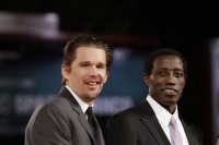 Ethan Hawke y Wesley Snipes durante la presentación de "Brooklyn's Finest"